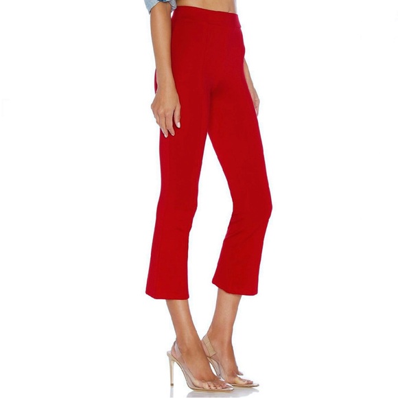 LOVERS + FRIENDS REVOLVE RED CROPPED PANTS - Picture 4 of 8